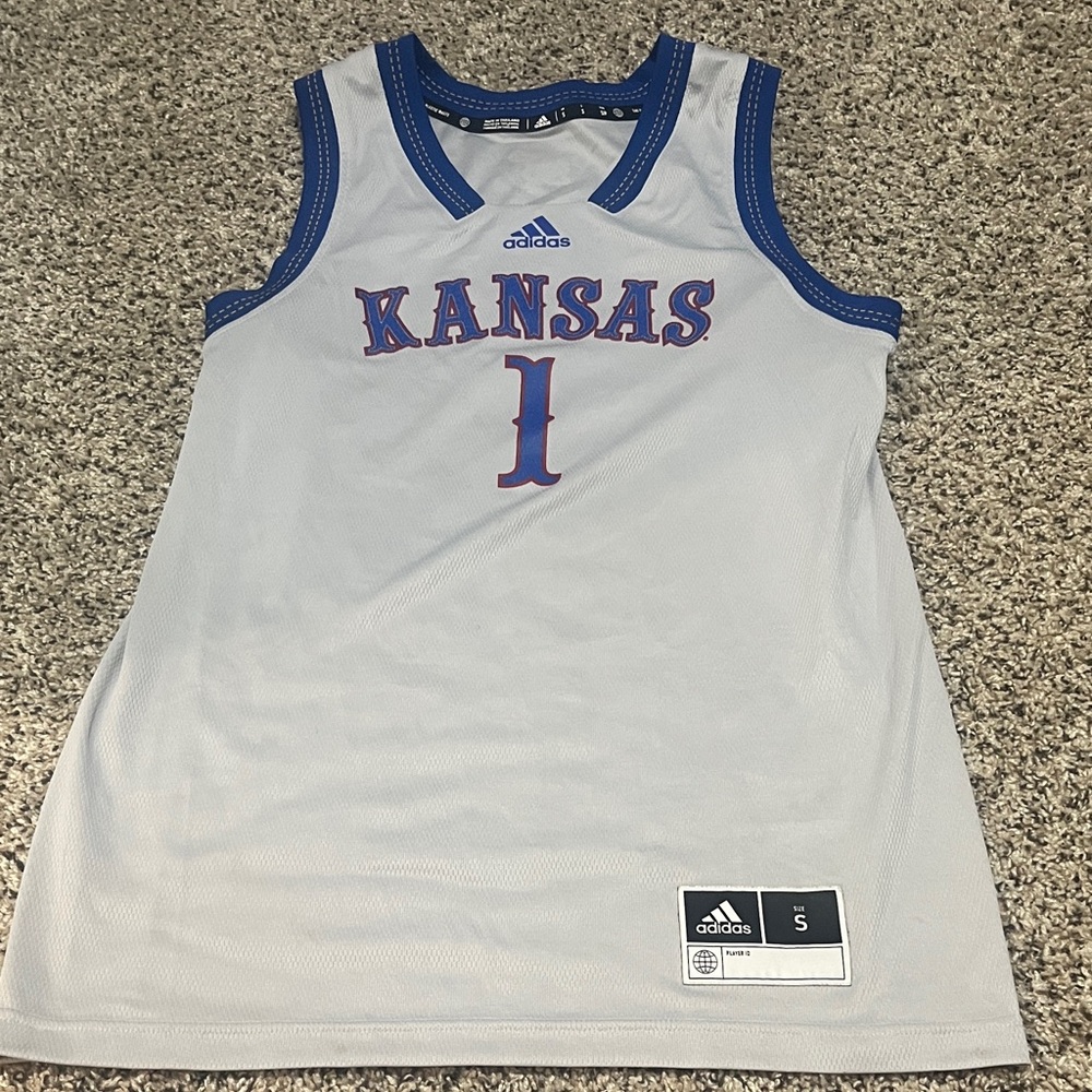 adidas Kansas Men’s Basketball Jersey